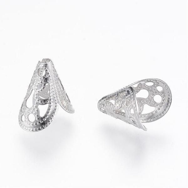 

PandaHall 304 Stainless Steel Bead Cone, Stainless Steel Color, 12x11x8mm, Hole: 1mm 304 Stainless Steel