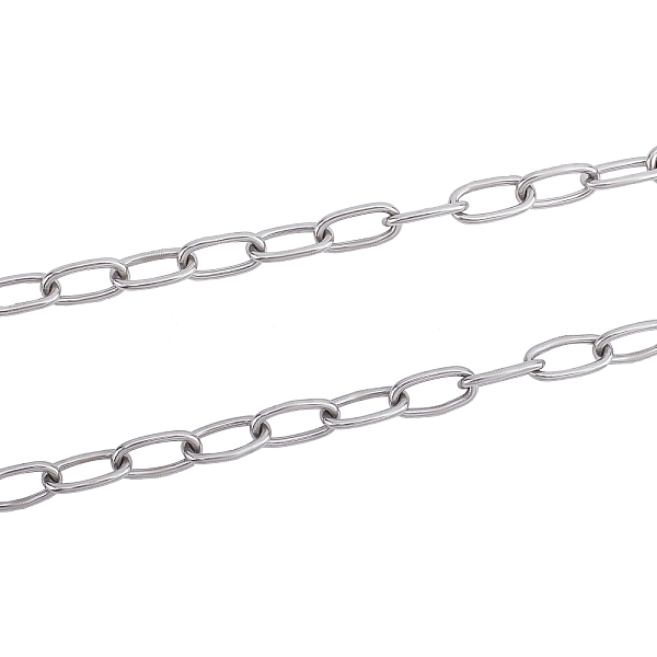 2Pcs 2 Style 304 Stainless Steel Cable Chain