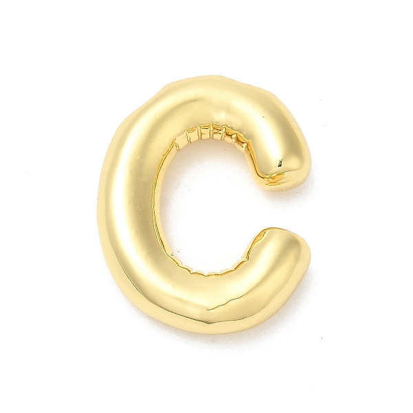 

PandaHall Eco-Friendly Rack Plating Brass Pendants, Long-Lasting Plated, Lead Free & Cadmium Free, Real 18K Gold Plated, Letter Charm...