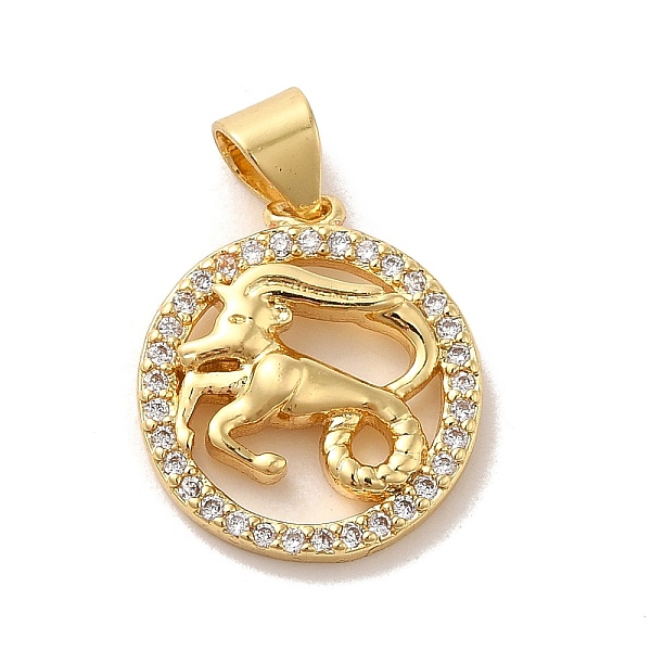 

PandaHall Zodiac Theme Brass Micro Pave Cubic Zirconia Pendants, Aries, Aries, 17.5~18x15x2~2.5mm, Hole: 6x4mm Brass+Cubic Zirconia Aries..., Clear