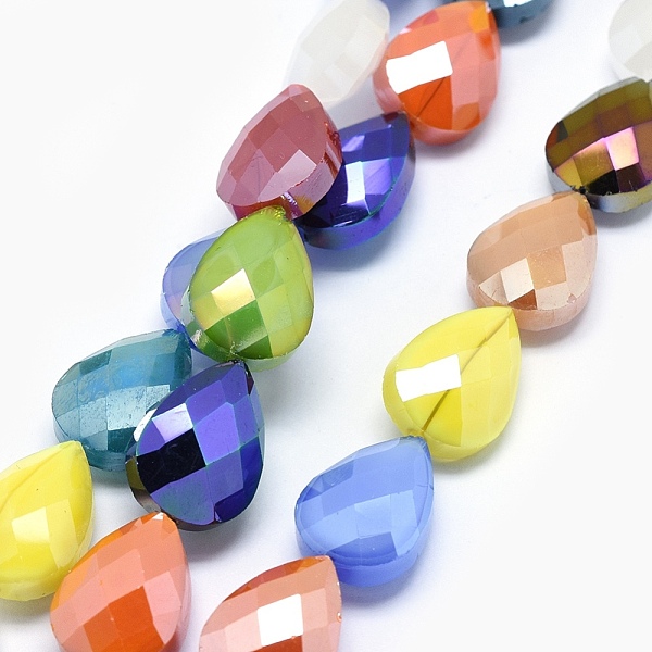 Electroplated Glass Beads Strands