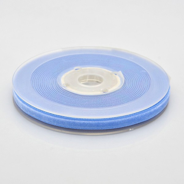 

PandaHall Polyester Velvet Ribbon for Gift Packing and Festival Decoration, Cornflower Blue, 3/8 inch(10mm), about 50yards/roll(45.72m/roll)...