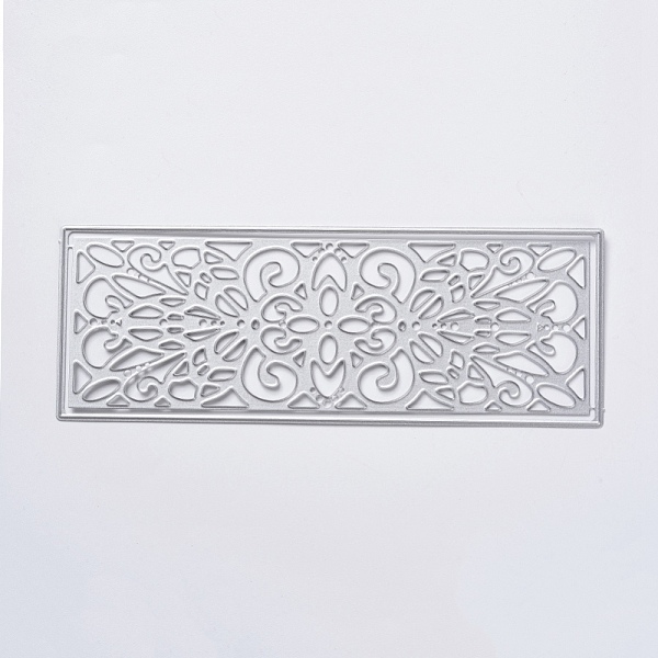 

PandaHall Carbon Steel Cutting Dies Stencils, for DIY Scrapbooking/Photo Album, Decorative Embossing DIY Paper Card, Matte Platinum Color...