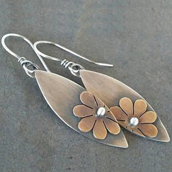 Alloy Dangle Earrin… - image