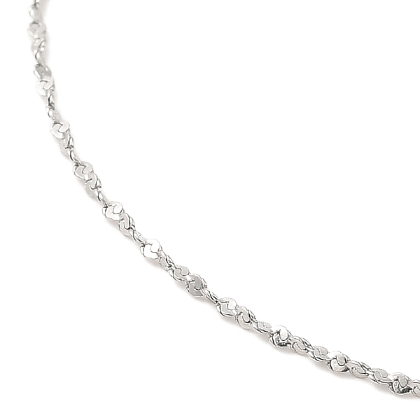 304 Stainless Steel Serpentine Chain Necklace For Women