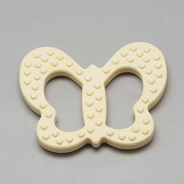 

PandaHall Food Grade Eco-Friendly Silicone Big Pendants, Chewing Pendants For Teethers, DIY Nursing Necklaces Making, Butterfly, Moccasin..., Orange