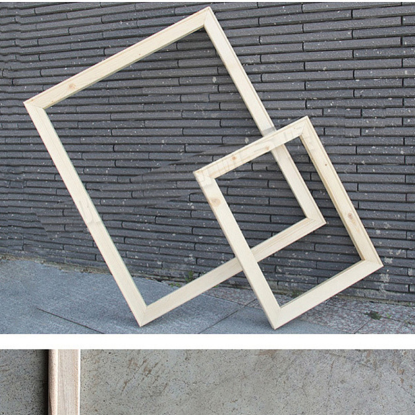 

PandaHall Candlenut Frame Slats, Rectangle, BurlyWood, Finished Product: 30x20x1.5cm Wood Rectangle Orange