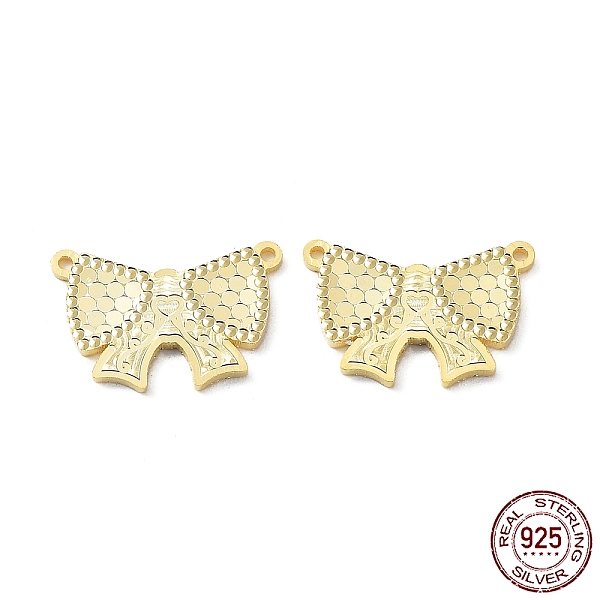 

PandaHall 925 Sterling Silver Pendants, Butterfly with Polka Dot Charm, Textured, Real 18K Gold Plated, 11x16x1.2mm, Hole: 1mm Sterling...