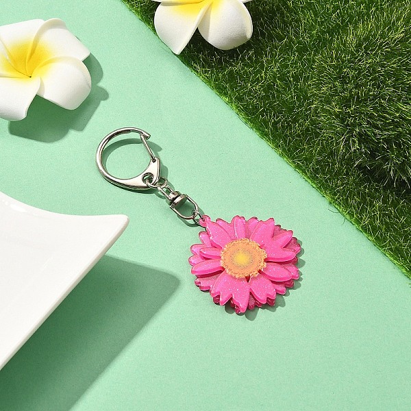 Acrylic Daisy Pendant Decoration