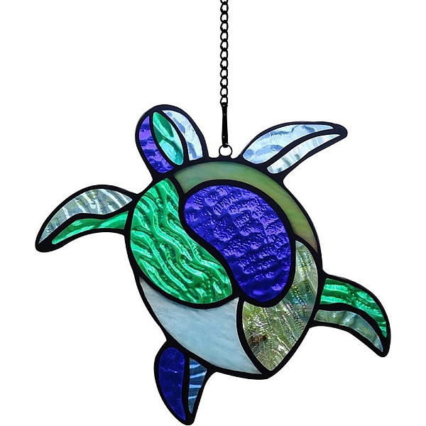 Meeresschildkröte Gebeizte Acryl-Fensterplane