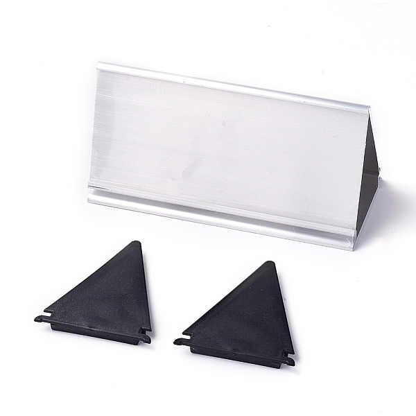 Espositore Da Tavolo Triangolare In Lega Di Alluminio