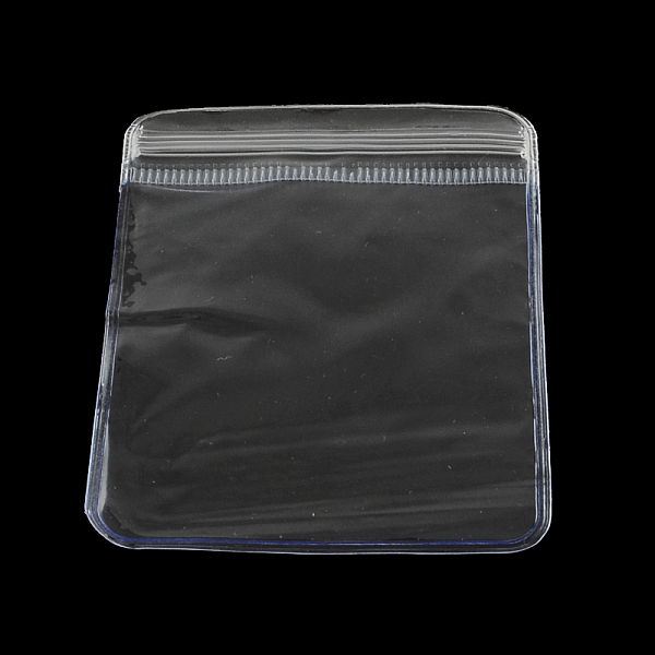 

PandaHall PVC Zip Lock Bags, Resealable Bags, Self Seal Bag, Rectangle, Clear, 8x6cm, Unilateral Thickness: 4.5 Mil(0.115mm) PVC Clear