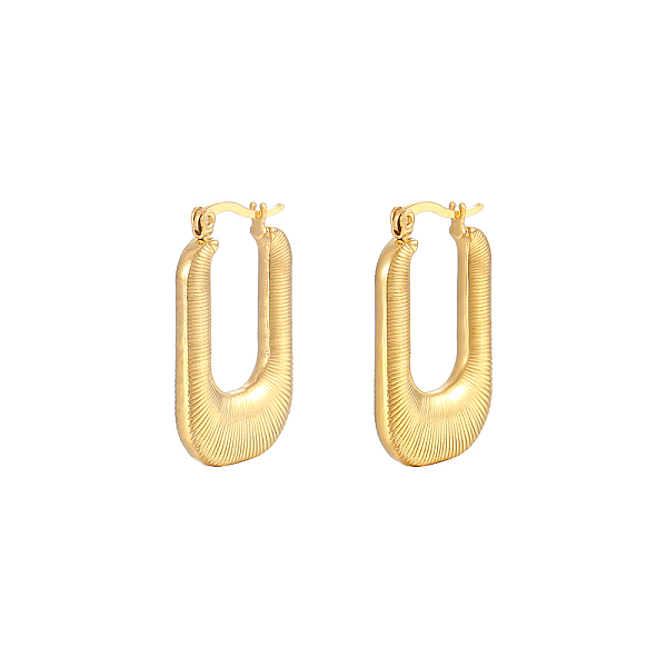 

PandaHall Stainless Steel U-Shaped Earrings for Women Stainless Steel Others