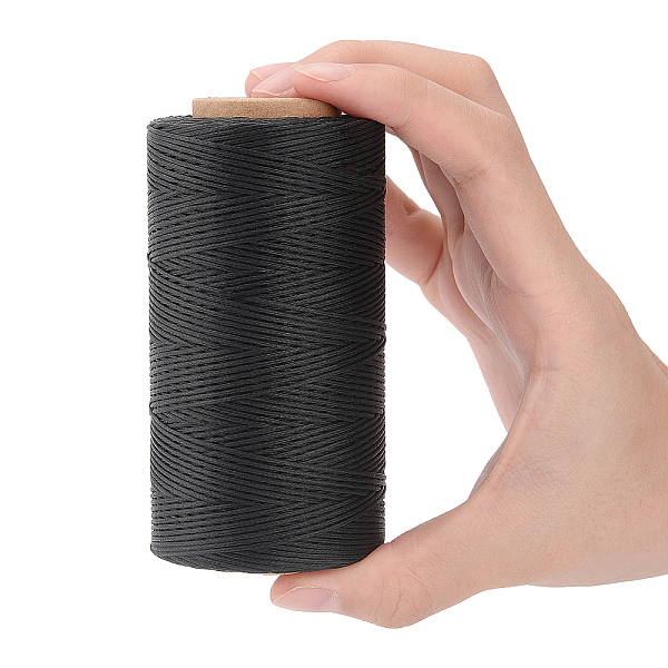 

PandaHall Flat Waxed Polyester Cords, Mixed Color, 1x0.3mm, about 260m/roll, 2 colors, 1roll/color, 2rolls Waxed Polyester Cord Flat..., Multicolor