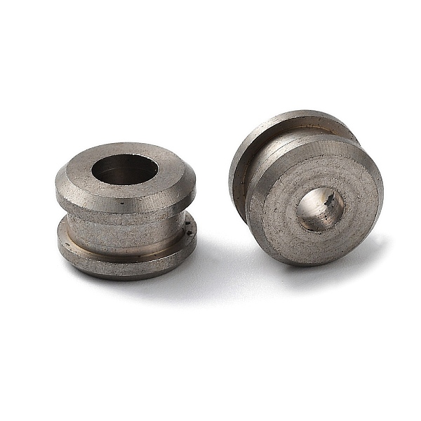 

PandaHall 303 Stainless Steel European Beads, Large Hole Beads, Column, Stainless Steel Color, 12x8mm, Hole: 4mm and 5.6mm 303 Stainless...
