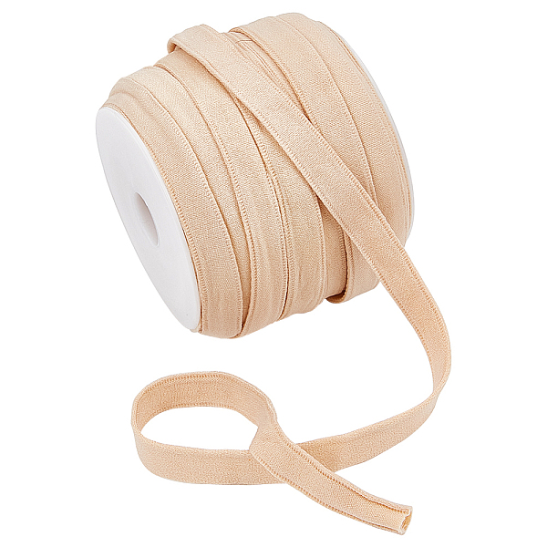 

PandaHall Polyester Ribbon, Underwire Replacement Bra Cover Band Ribbon, for Sewing Accessories, Wheat, 1/2 inch(12mm), about 27.34 Yards..., Orange