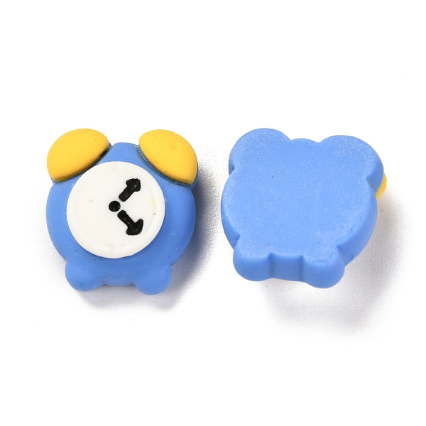 

PandaHall Resin Cabochon, Clock, Cornflower Blue, 13x12x6.5mm Resin Clock