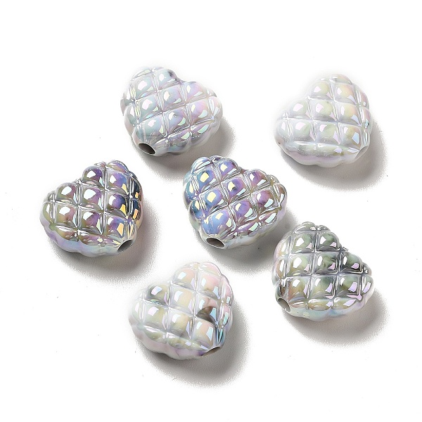 

PandaHall Opaque Acrylic Beads, Heart, Gray, 17.2x20x9.8mm, Hole: 3.3mm Acrylic Heart Gray