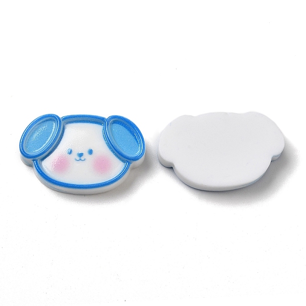 

PandaHall Cute Cartoon Animal Opaque Resin Cabochons, Dog, 17x27.5x6mm Resin Dog