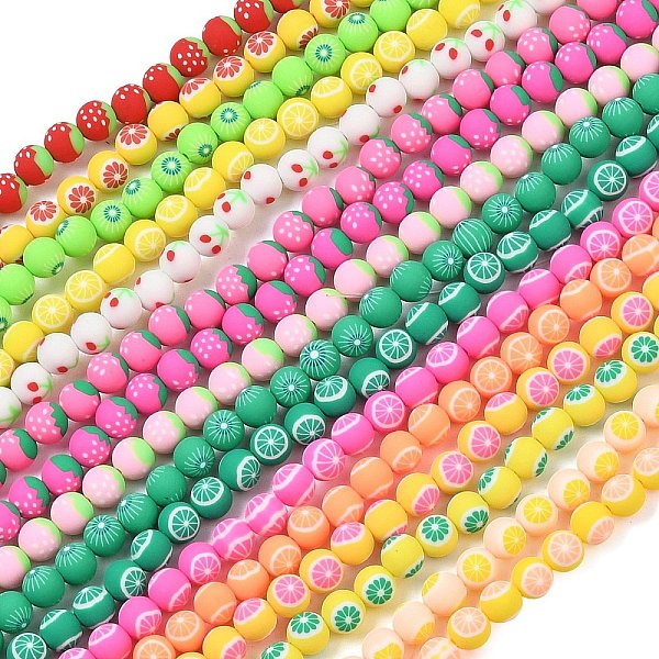 Chapelets de perle en pâte polymère manuel