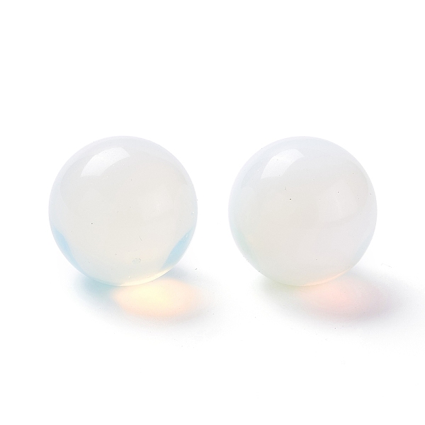 

PandaHall Opalite Beads, No Hole/Undrilled, for Wire Wrapped Pendant Making, Round, 20mm Opalite Round