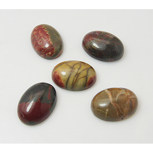 Polychrome JasperPicasso StonePicasso Jasper Cabochons