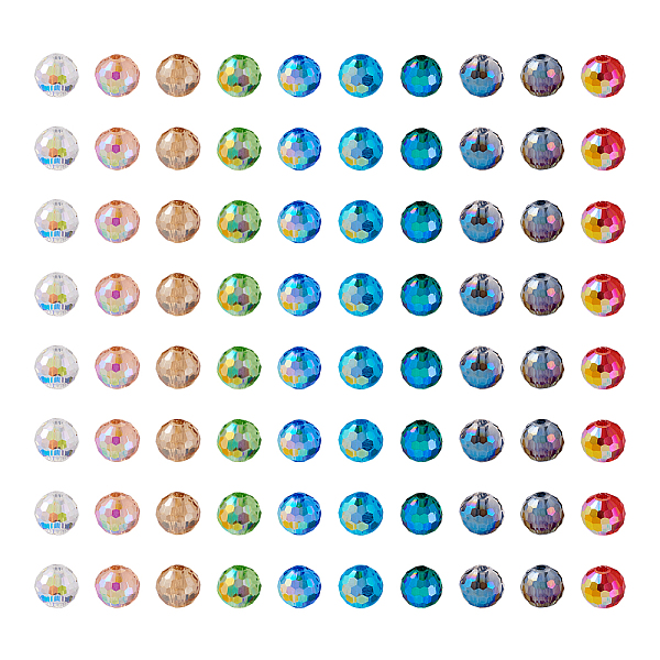 400Pcs 10 Colors Gl… - image