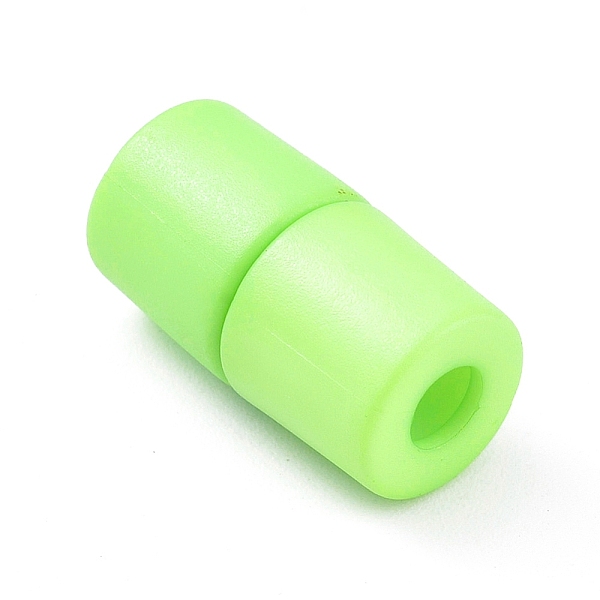 

PandaHall Plastic Lanyard Safety Breakaway Pop Barrel Connectors for Necklace, Ribbon Lanyards, Green Yellow, 20x11mm, Hole: 4.5mm Plastic...