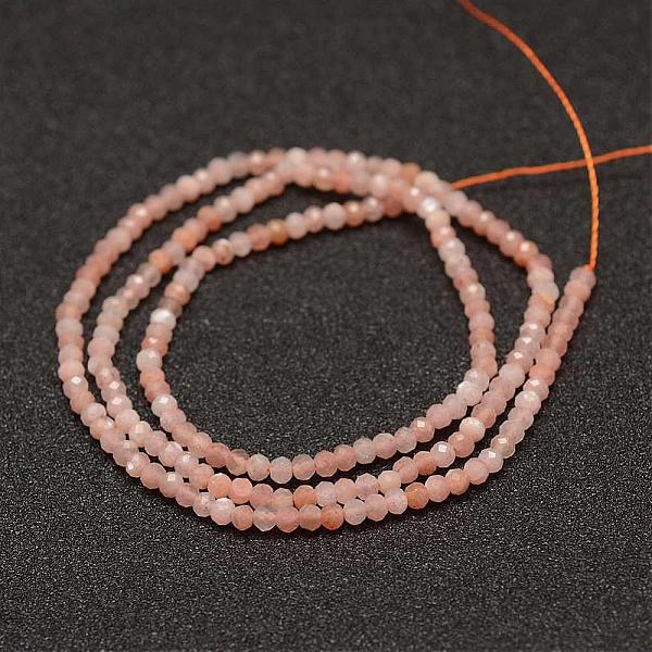 Natural Sunstone Beads Strands
