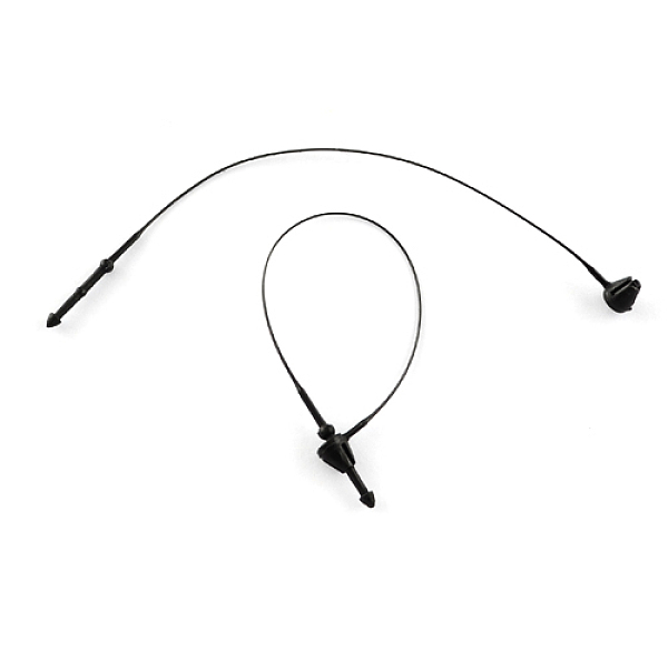 

PandaHall PP Cable Ties, Tie Wraps, Zip Ties, Black, 85mm Plastic Black