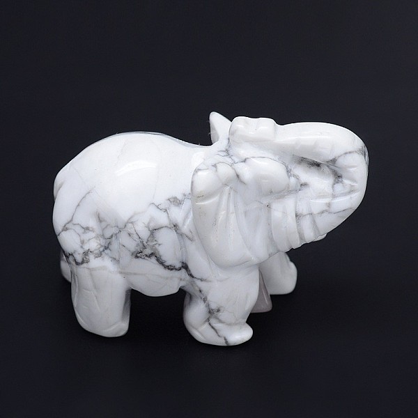 Howlite 3D Elephant… - image