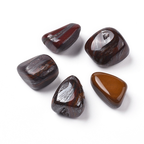 

PandaHall Natural Tiger Iron Beads, Healing Stones, for Energy Balancing Meditation Therapy, Tumbled Stone, Vase Filler Gems, No...
