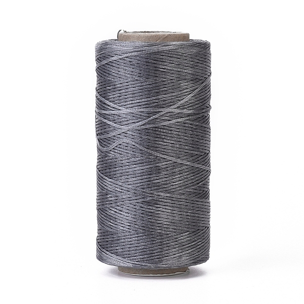 

PandaHall Waxed Polyester Cord, Micro Macrame Cord, Waxed Sewing Thread, Flat, Gray, 0.8mm, about 284.33 yards(260m)/roll Waxed Polyester...