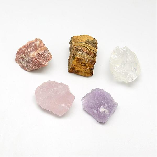 

PandaHall Natural & Synthetic Mixed Stones, No Hole/Undrilled, Nuggets, 29~45x24~37x21~32mm Mixed Stone Nuggets