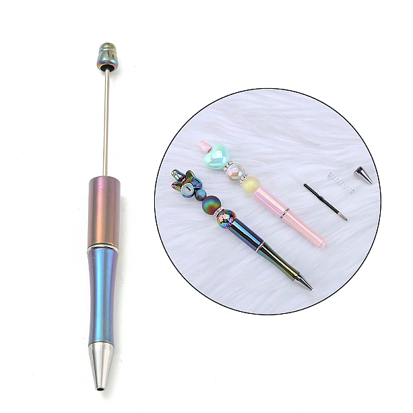 Penna a sfera in plastica con rivestimento UV