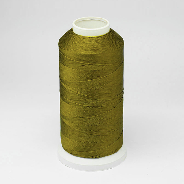 

PandaHall Nylon Thread, For Tassel Making, Olive, 0.3mm, about 1093.61 yards(1000m)/roll Nylon Green