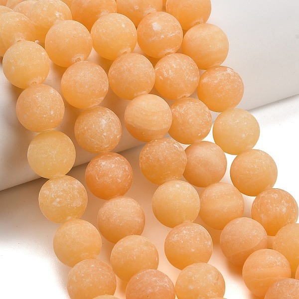 Natural Yellow Calcite Beads Strands
