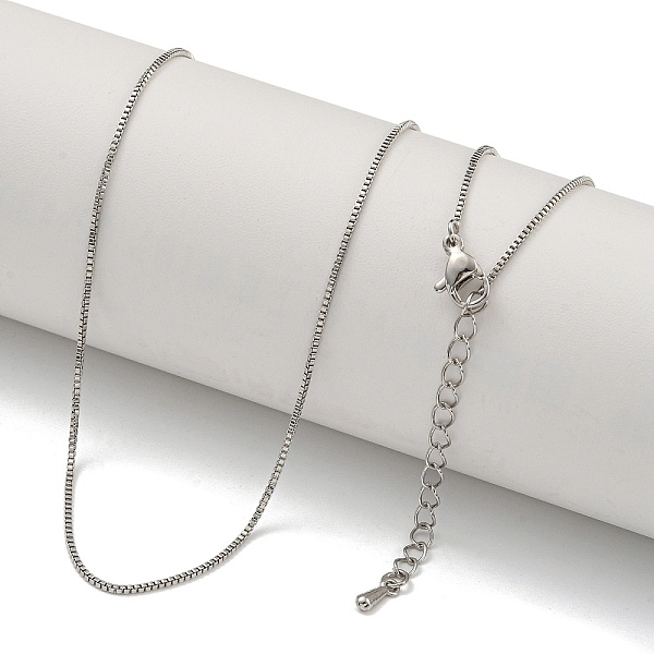 Brass Box Chain Nec… - image
