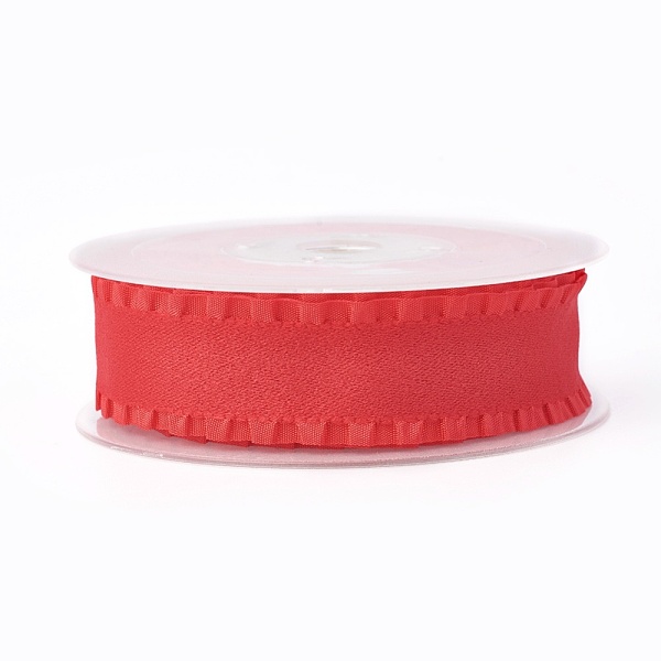 

PandaHall Polyester Ribbons, Red, 1-1/2 inch(38mm), about 30yards/roll(27.432m/roll) Polyester None Red