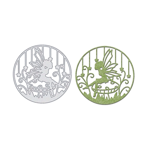 

PandaHall Carbon Steel Cutting Dies Stencils, for DIY Scrapbooking/Photo Album, Decorative Embossing DIY Paper Card, Fairy Pattern...