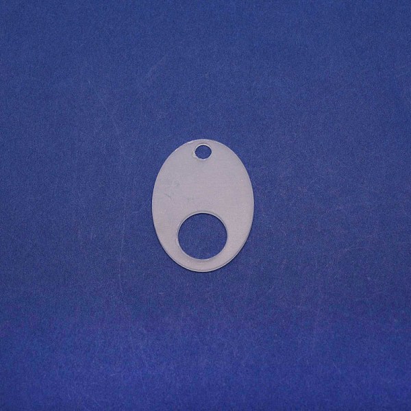 

PandaHall Acrylic Bobbins, Cross Stitch Thread Bobbins, Oval, Clear, 42.5x32x2mm, Hole: 5.2~15.1mm Acrylic Clear