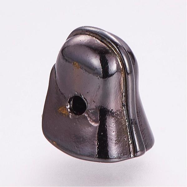 

PandaHall Brass Micro Pave Cubic Zirconia Beads, Warrior, Gunmetal, 13x10.5x11.5mm, Hole: 2mm Brass+Cubic Zirconia Human