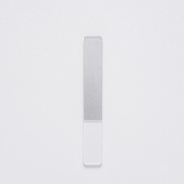 

PandaHall Glass Polish Strip File, Burnishing Stick, Nail Buffer, Rectangle, Clear, 9x1.3x0.3cm Glass Clear