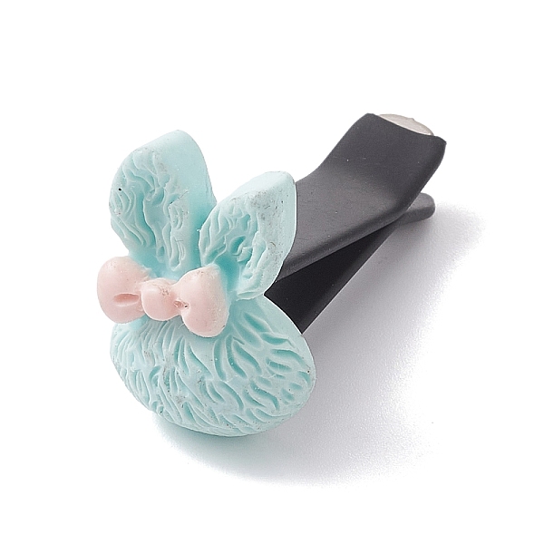 

PandaHall Rabbit with Bowknot Resin Car Air Vent Clips, Automotive Interior Trim, with Magnetic Ferromanganese Iron & Plastic Clip, Light...