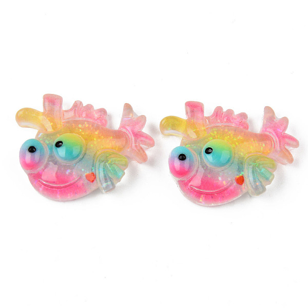 Rainbow Resin Caboc… - image