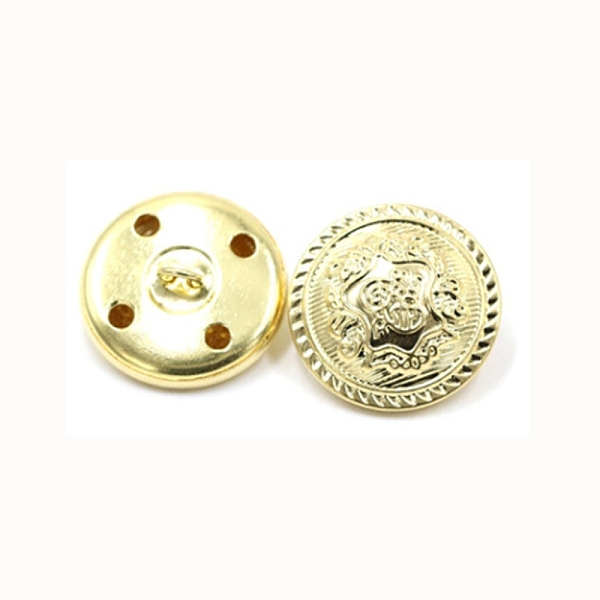 

PandaHall 4-Hole Brass Buttons, for Sewing Crafting, Half Round with Flower, Golden, 14.5x9mm, Hole: 1.8x2.5mm Brass Half Round