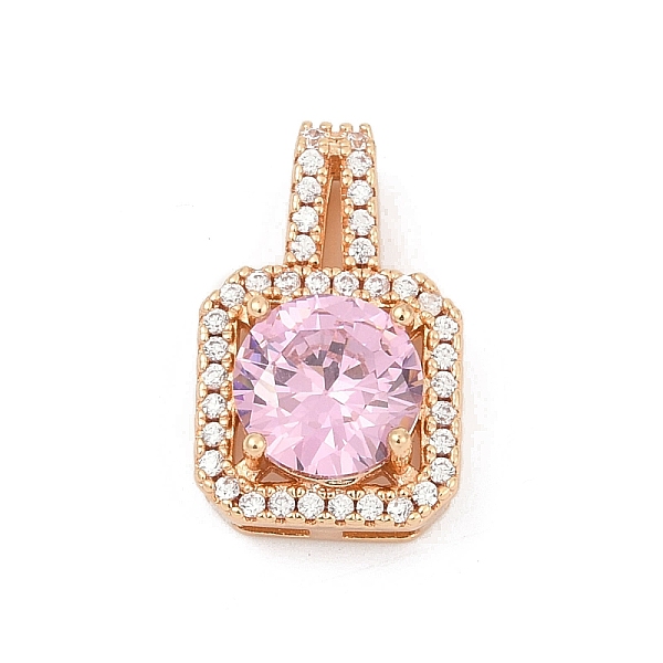 Brass Micro Pave Cu… - image