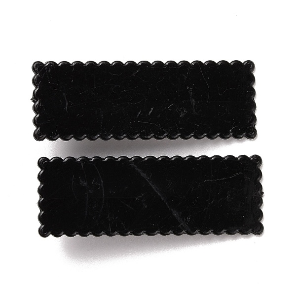 Rectangle Plastic Alligator Hair Clips