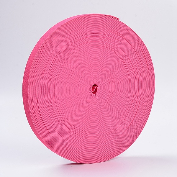 

PandaHall Colored Flat Elastic Rubber Band, Webbing Garment Sewing Accessories, Pale Violet Red, 25mm, about 43.74 yards(40m)/roll Elastic..., Pink