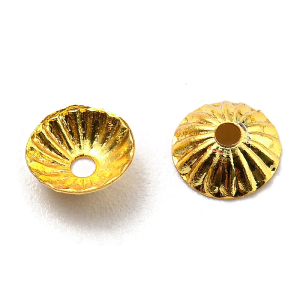 

PandaHall Rack Plating Brass Bead Cone, Long-Lasting Plated, Flower, Lead Free & Cadmium Free, Apetalous, Real 18K Gold Plated, 4.5x1.5mm...